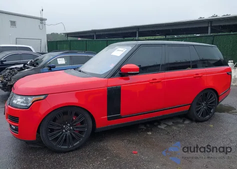 2016 Land Rover Range Rover Supercharged from USA, damaged, VIN SALGS2EF6GA271062